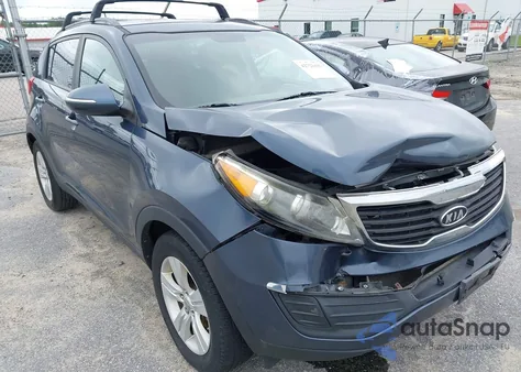2011 Kia Sportage Lx from USA, damaged, VIN KNDPB3A26B7090825